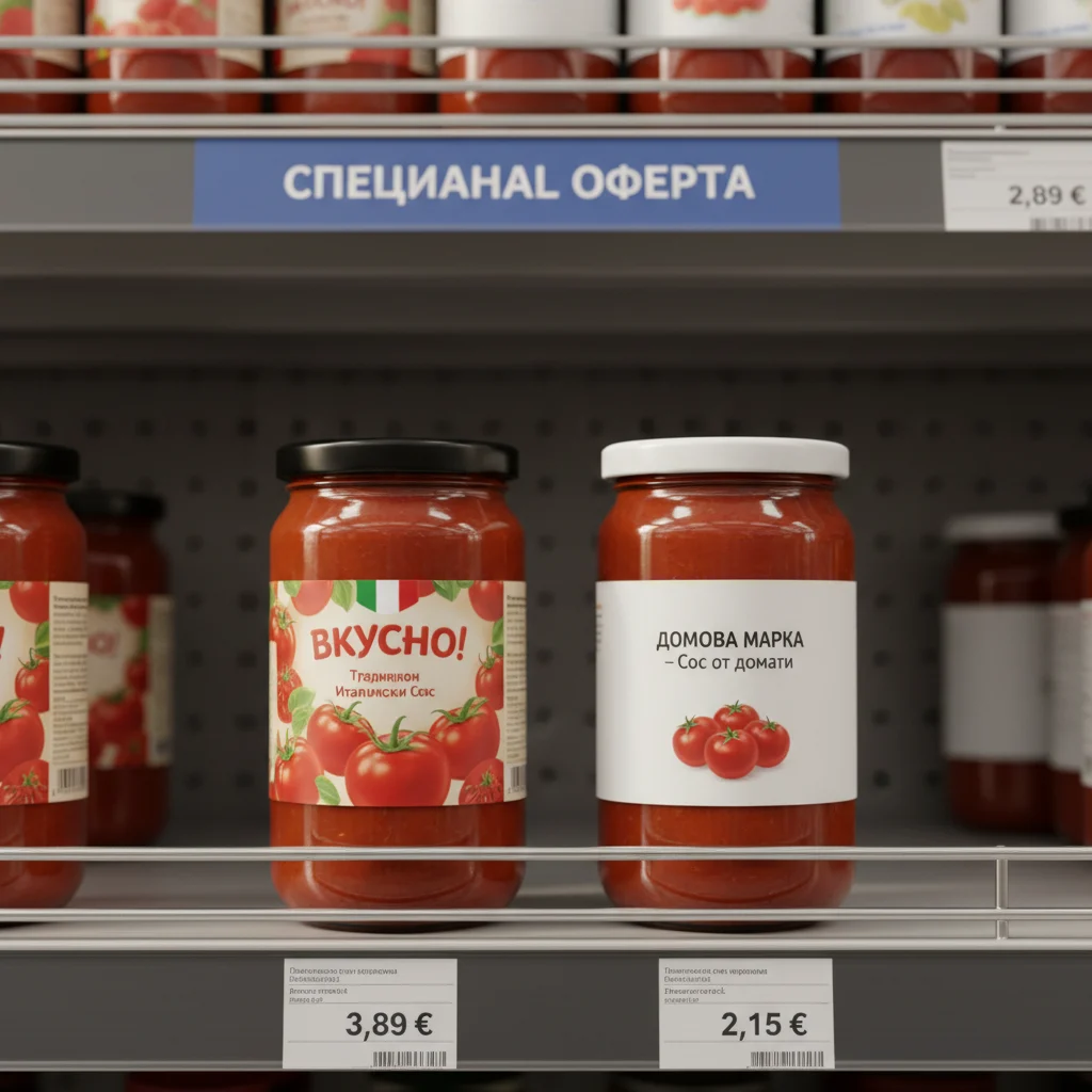 Брандирани срещу собствени марки: какво показват слепите тестове на вкуса