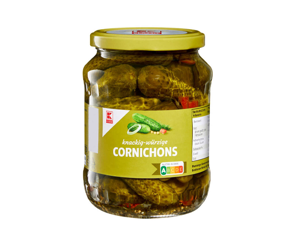 Корнишони в буркан