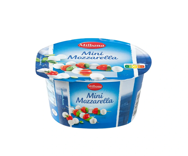 Mini Mozzarella light моцарела - Milbona
