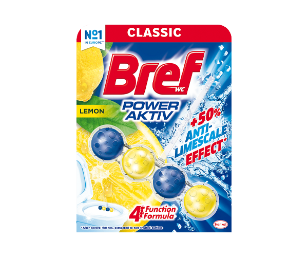 Bref Aktiv Lemon тоалетни блокче - Bref