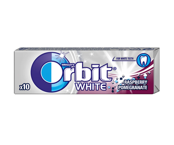 Orbit White малина и нар - дъвка - Wrigley