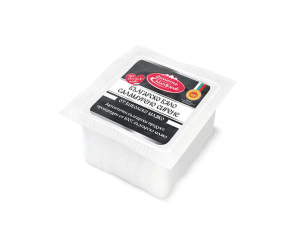 Българско бяло саламурено сирене от биволско мляко ЗНП - Димитър Маджаров