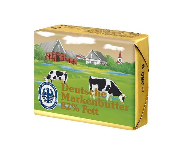 Deutsche Markenbutter Краве масло 82% fett