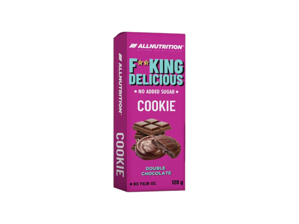 Бисквити F**king Delicious Кукис Двоен Шоколад 128гр