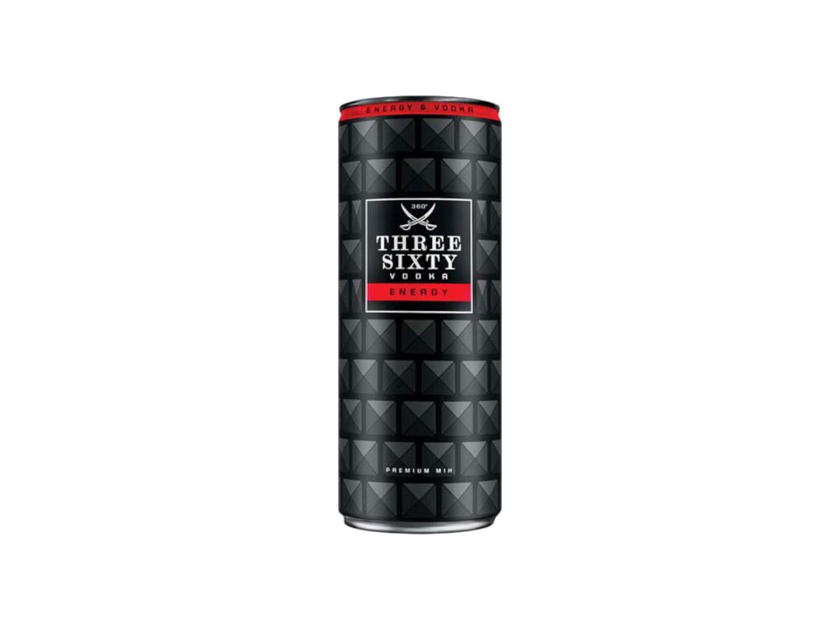 Коктейл Алкохолен Three Sixty Vodka Energy Кен
