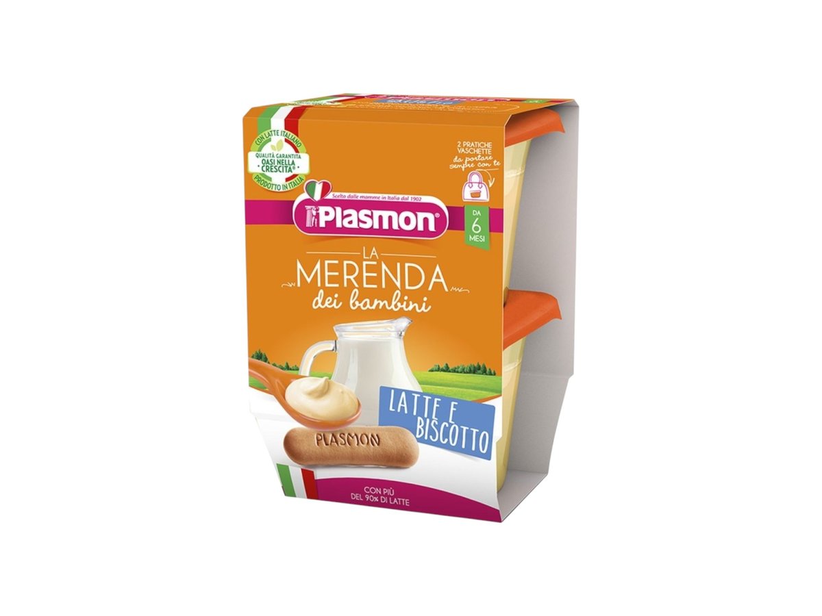Десерт Plasmon Млечен Бишкоти 2Х120гр 6+ Мес