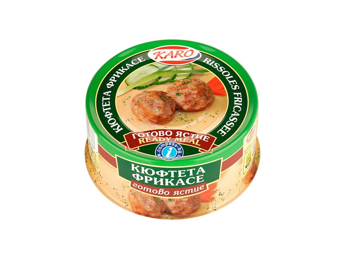 Кюфтета Фрикасе Каро 300гр Консерва