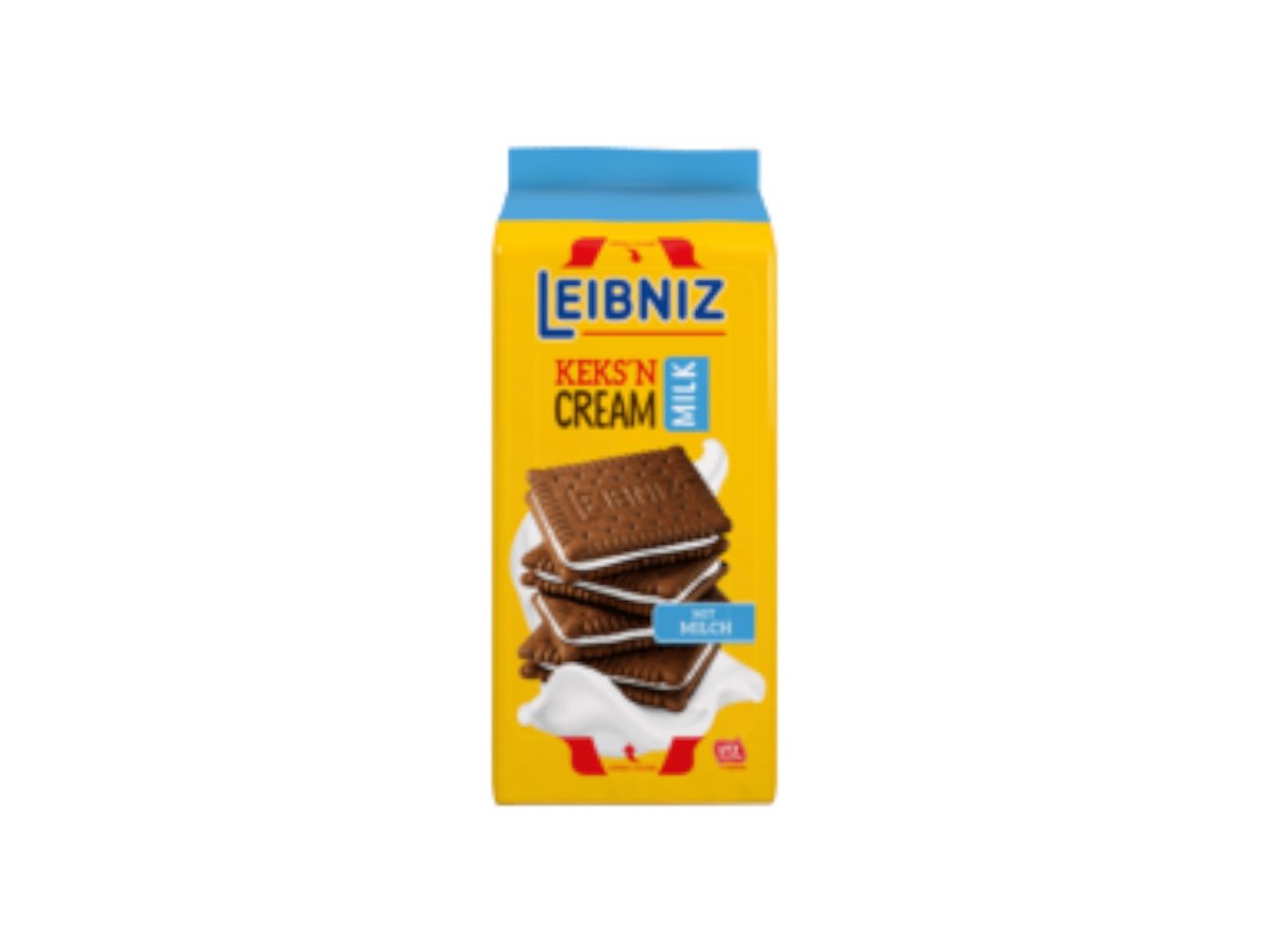Бисквити Leibniz Keks N Cream Milk 190гр