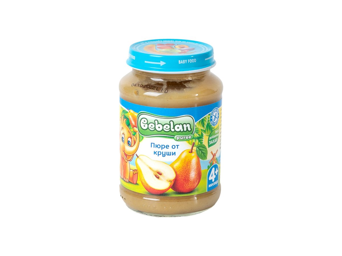 Пюре Bebelan Круши над 4Мес 180гр