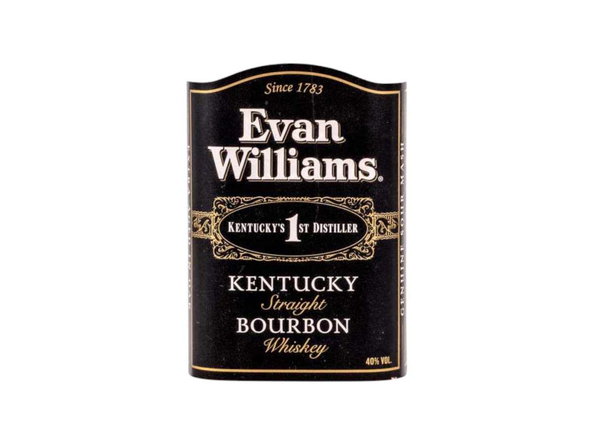 Уиски Бърбън Evan Williams Black 700 Мл