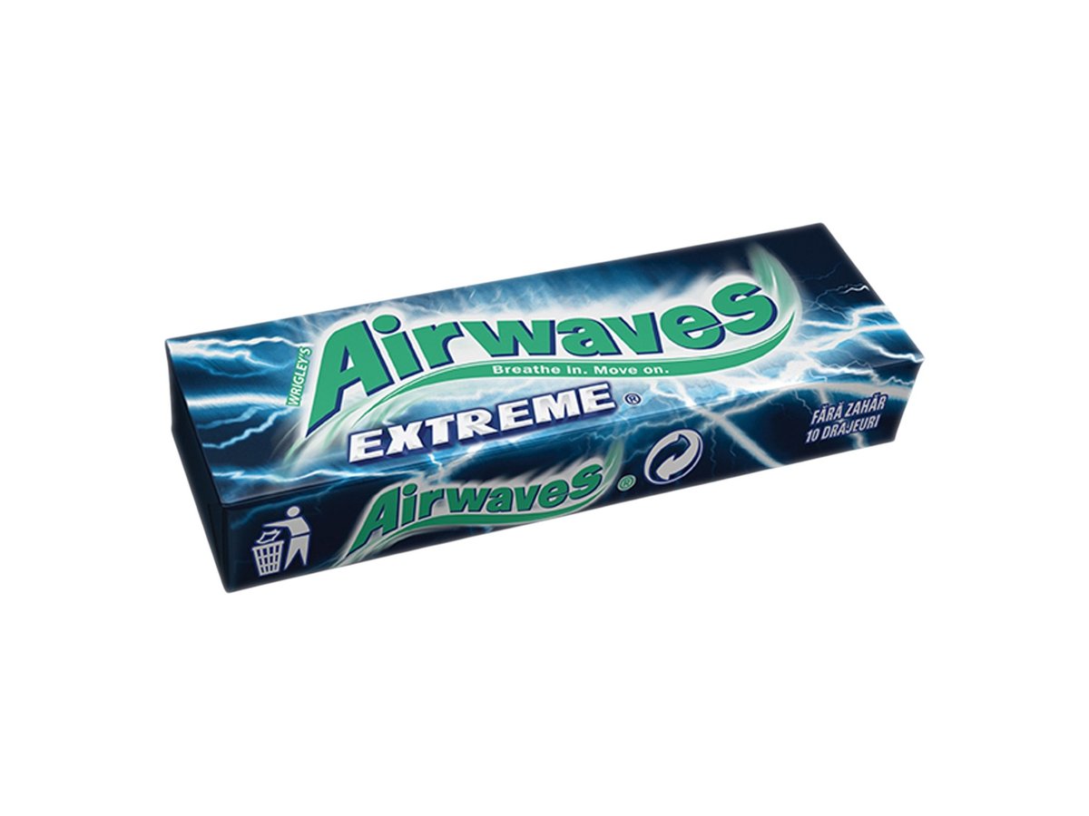 Дъвки Airwaves Екстрийм Драже 14гр
