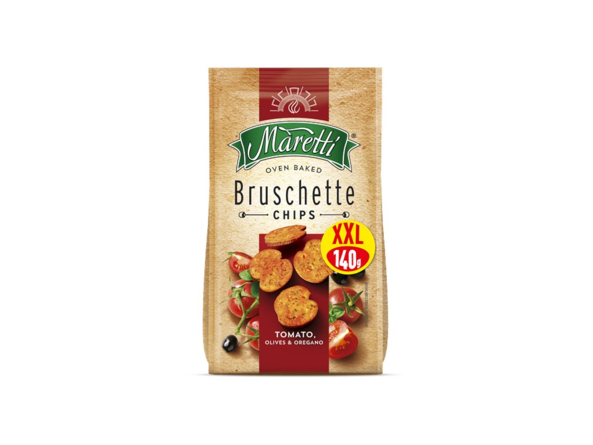 Брускети Maretti Домати Маслини И Риган 140гр Пакет