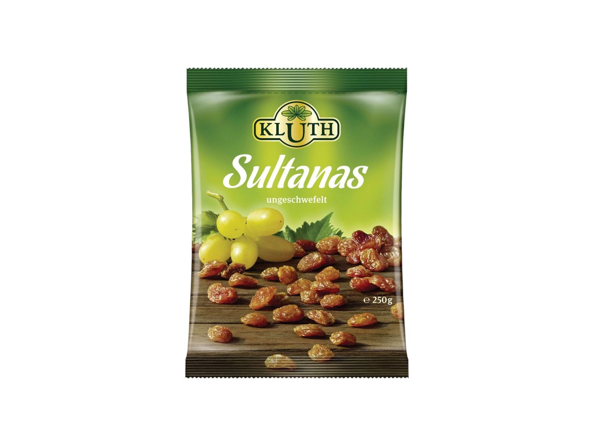 Стафиди Kluth Без Семки 250гр Плик