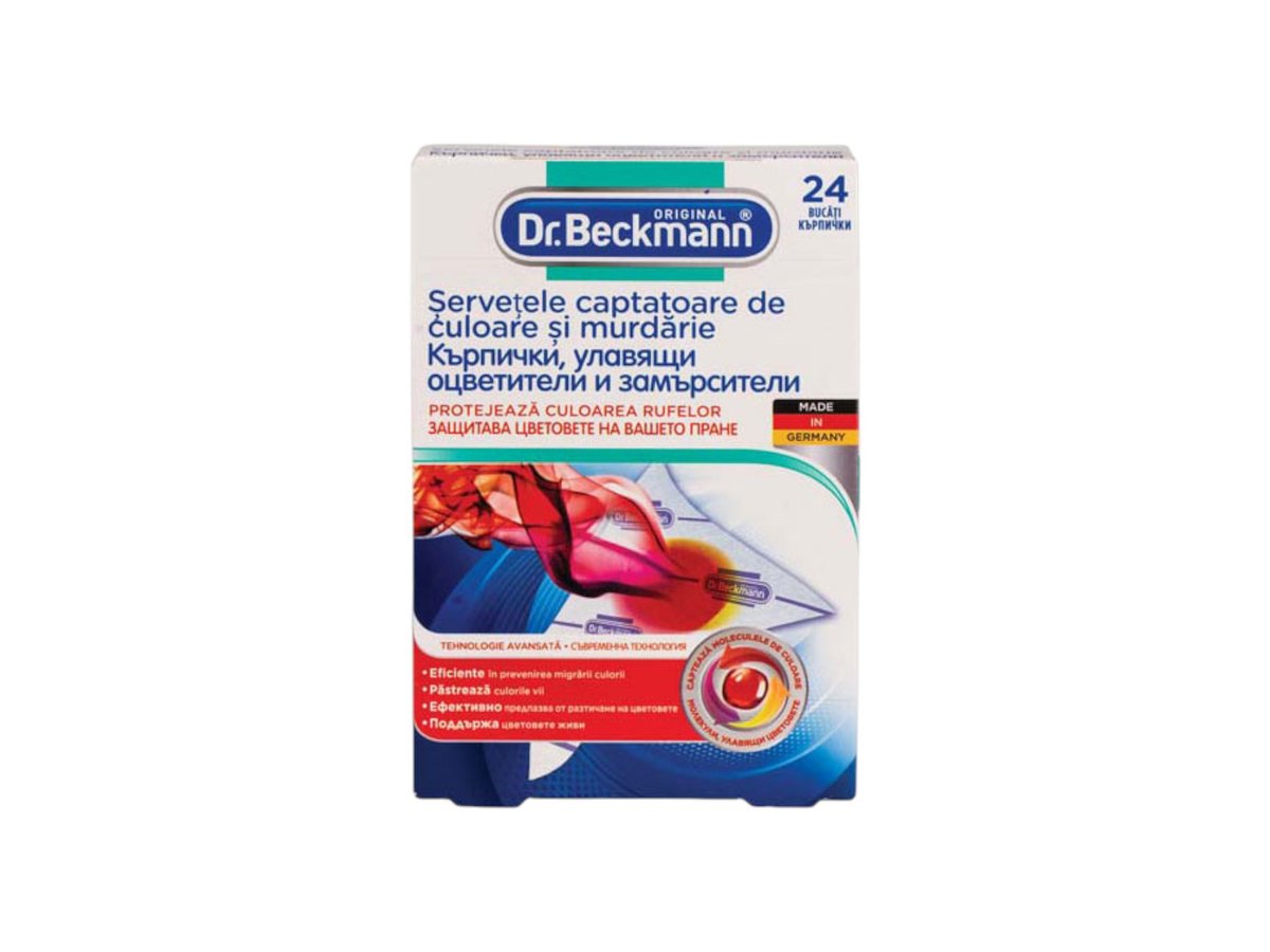 Кърпи Dr.Beckmann С/у Оцветители и Замърсители 20бр