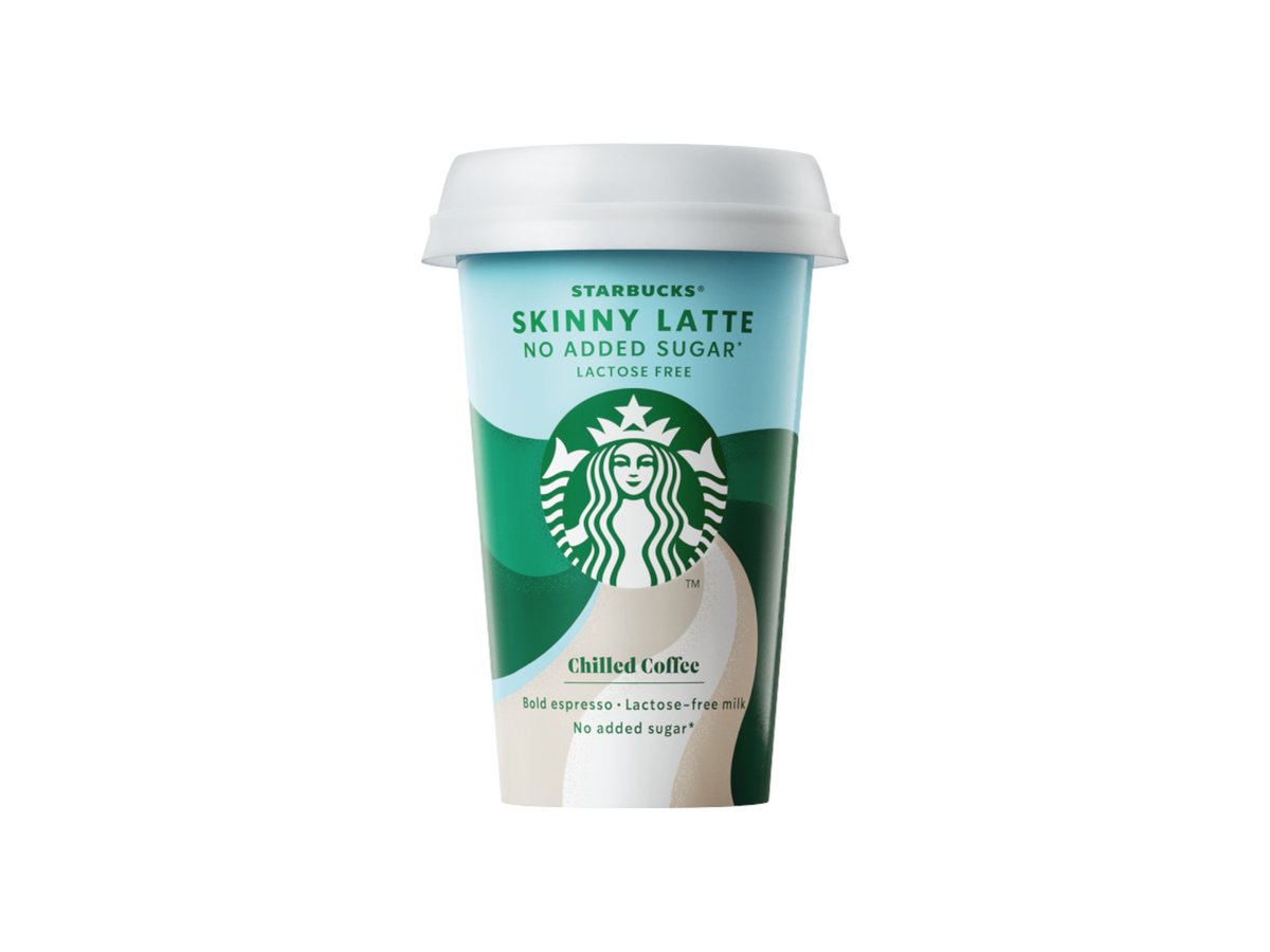 Напитка Starbucks Chilled Скини Лате 220мл Чаша
