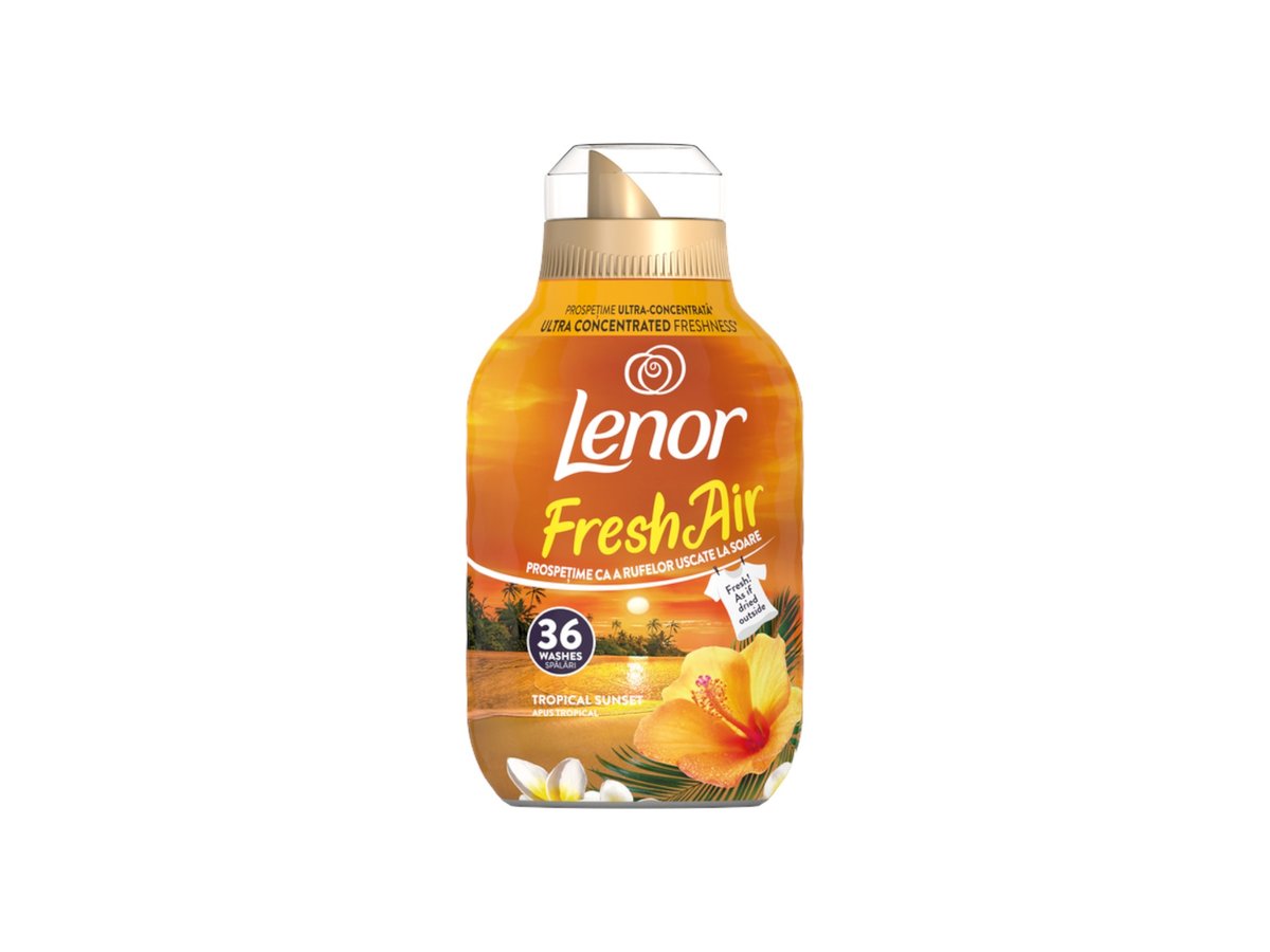 Омекотител Lenor Tropical Sun 504мл 36 Пранета Конц.