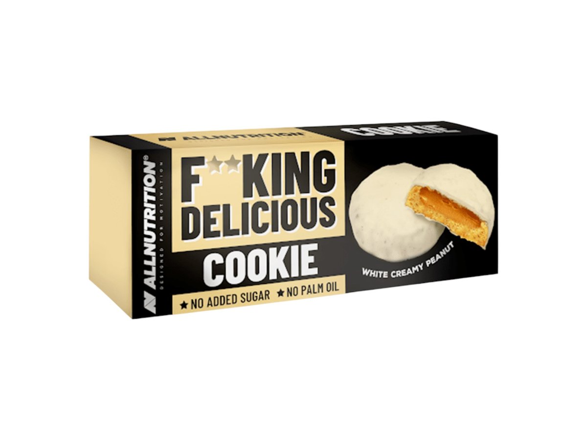 Бисквити F**king Delicious Кукис Бял Фъстъчен Крем 128гр