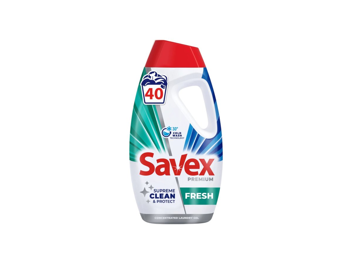 Гел за Пране Savex Premium Fresh 1,08л