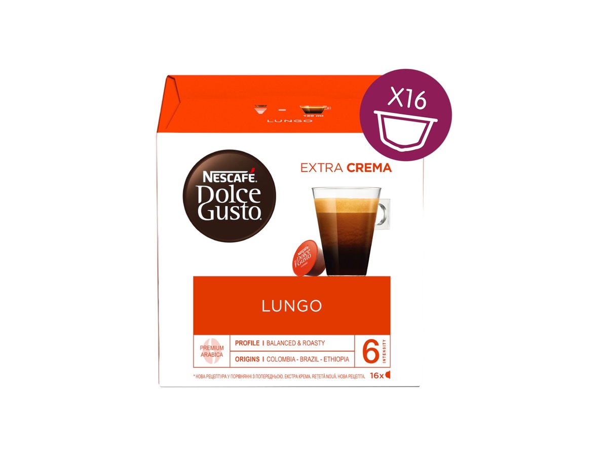 Нескафе Dolce Gusto Lungo 16бр Капсули