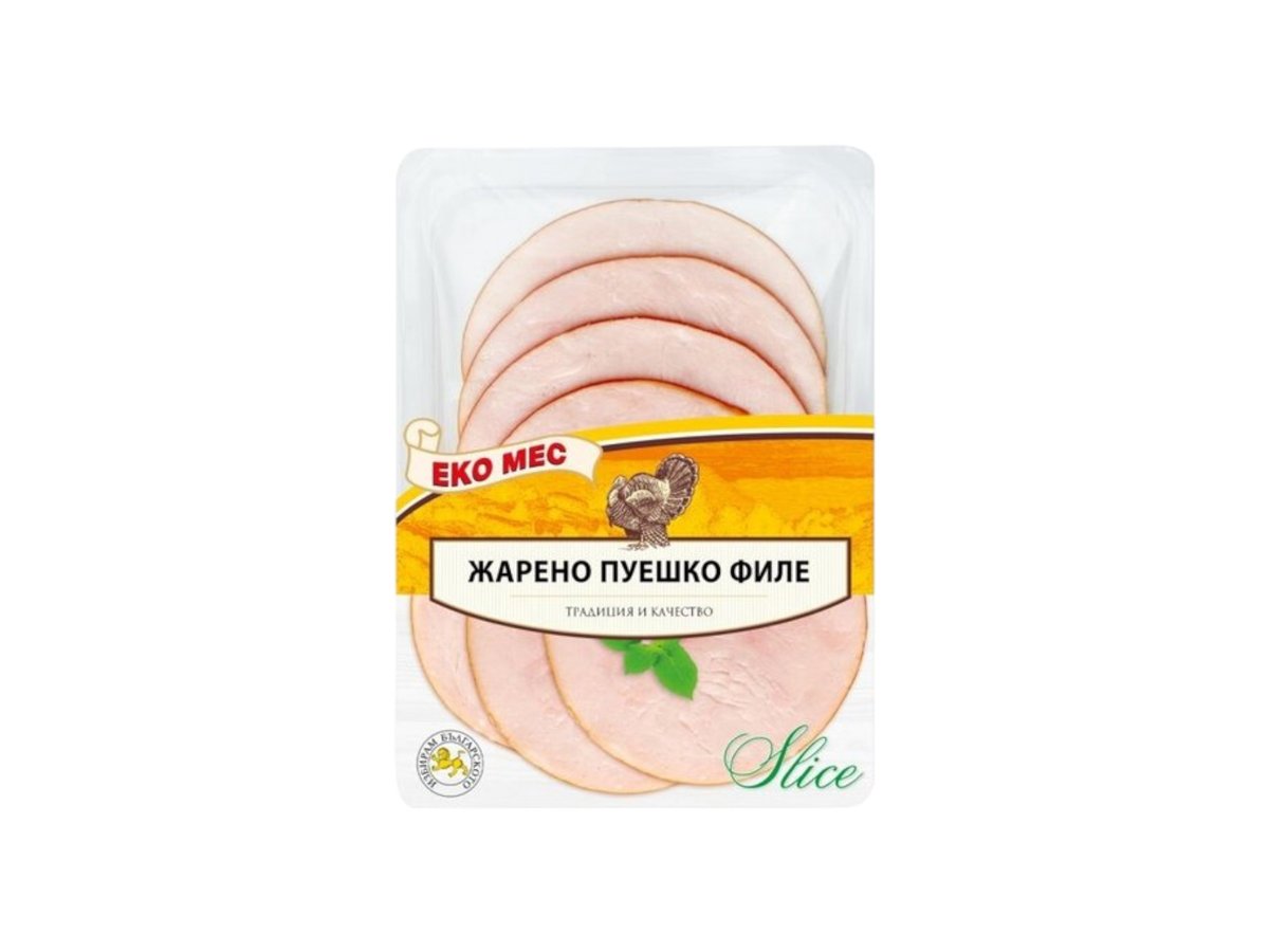 Филе Пуешко Жарено Слайс 130гр Вакуум Еко Мес