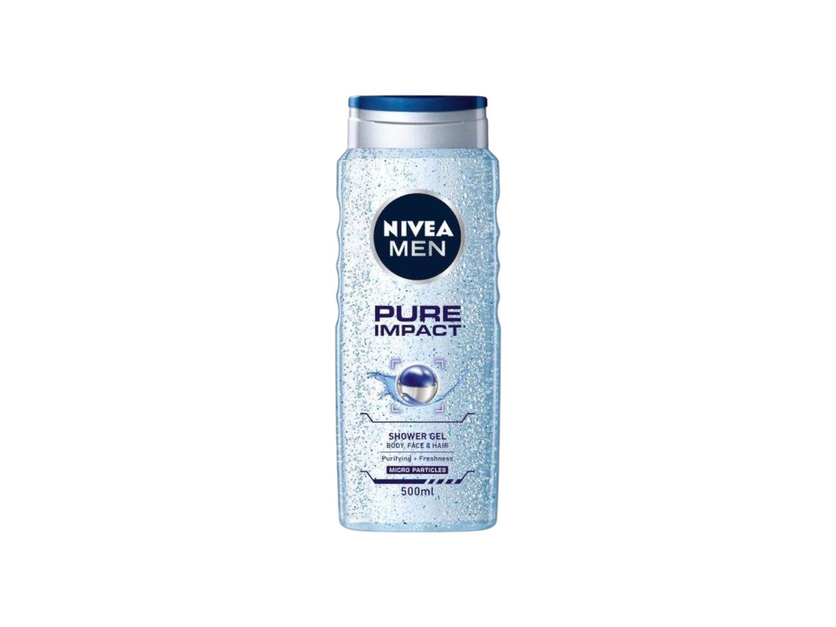 Душ Гел Nivea Pure Impact Мъжки 500мл
