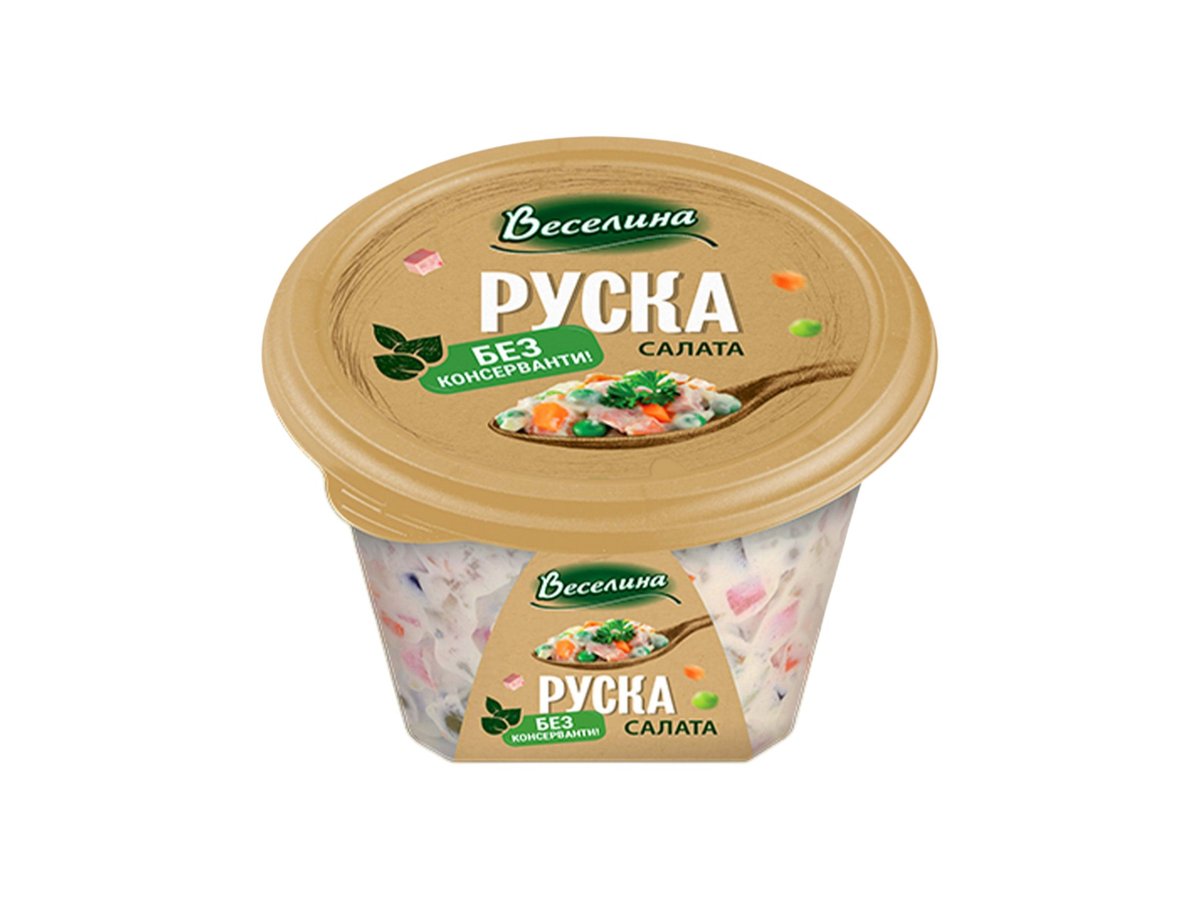 Салата Без Консерванти Руска 400гр Веселина