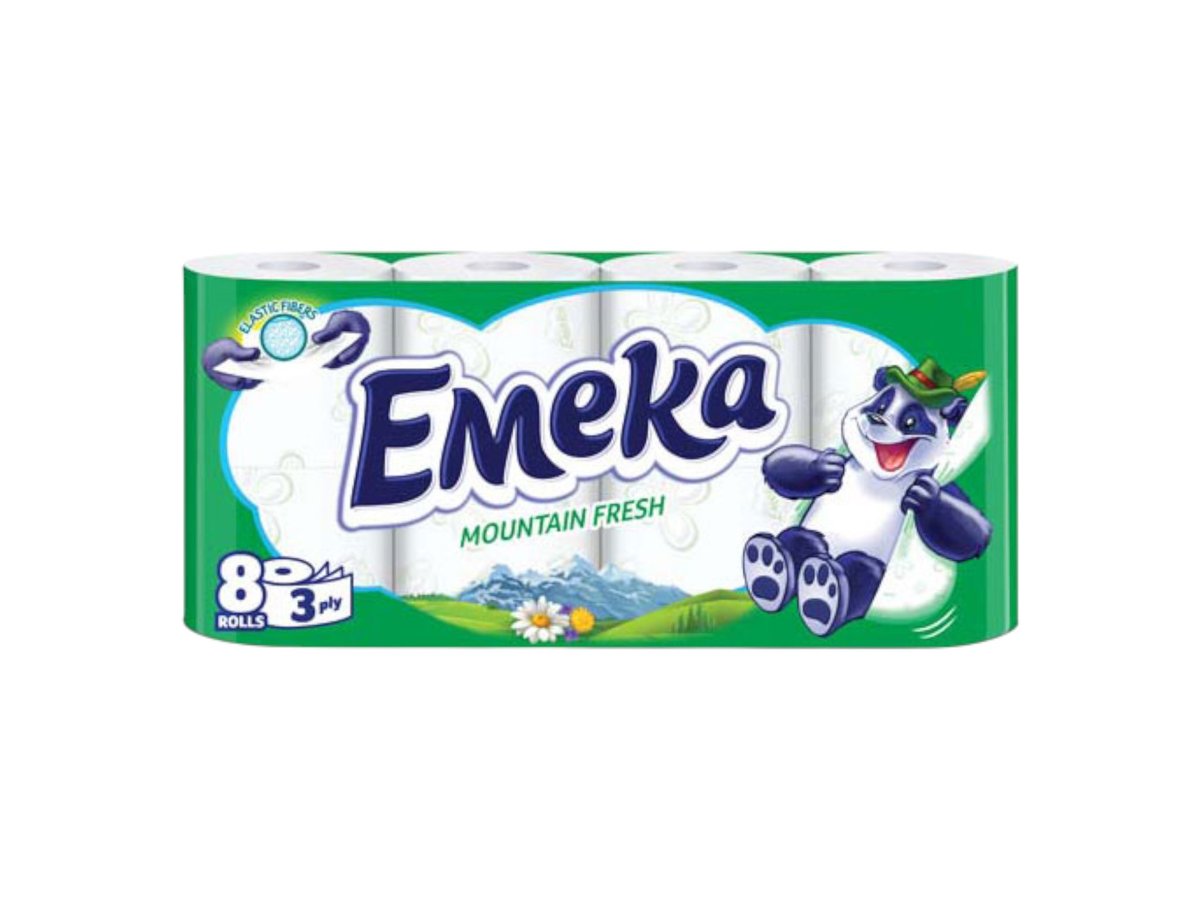 Тх Емека Mountain Fresh Трипластова Ароматизирана 8 Бр