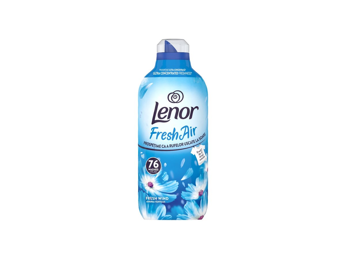 Омекотител Lenor Fresh Wind 1.064л 76 Пранета Конц.