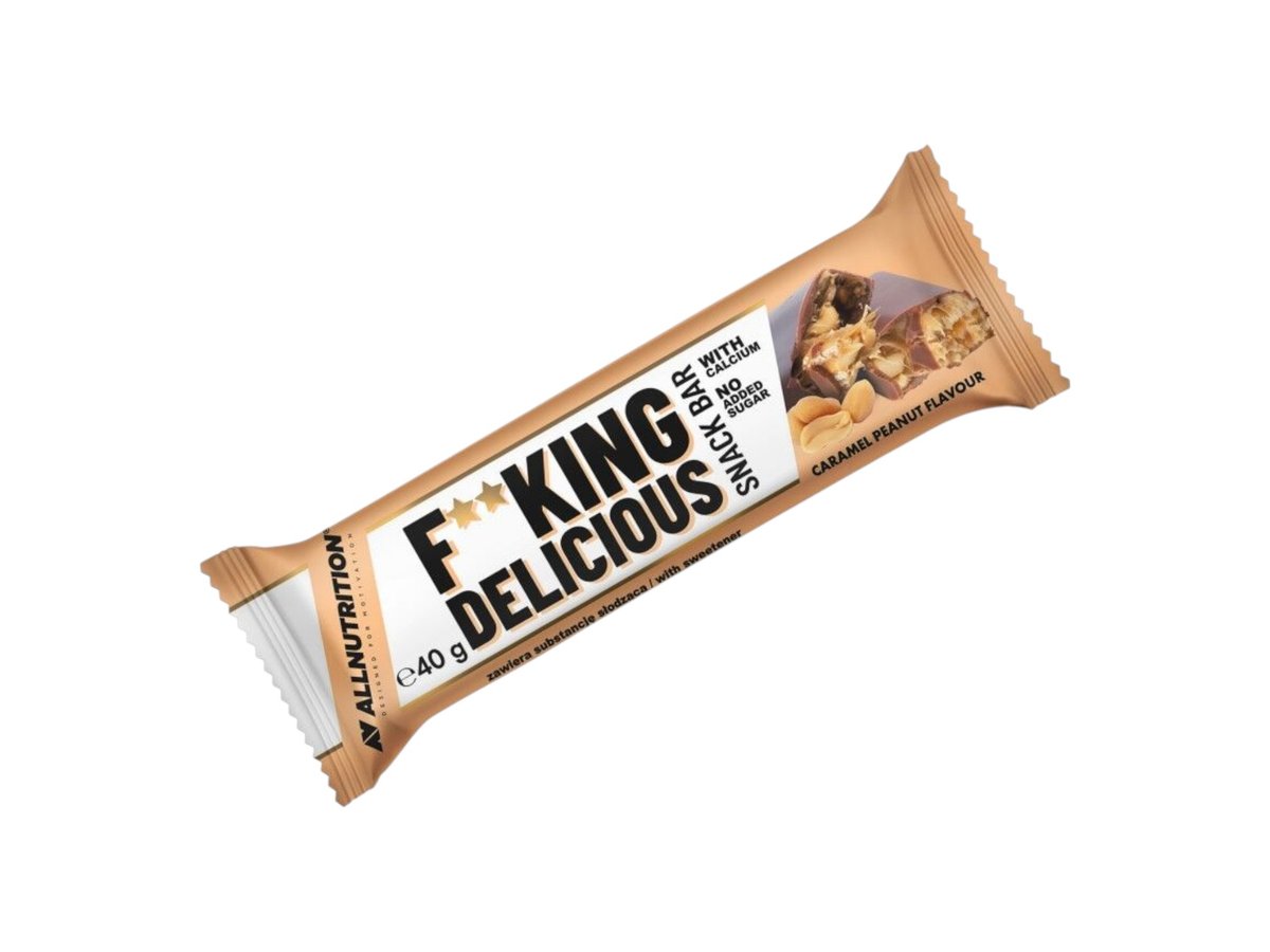 Бар Протеинов F**king Delicious Фъстъци,Карамел 40гр