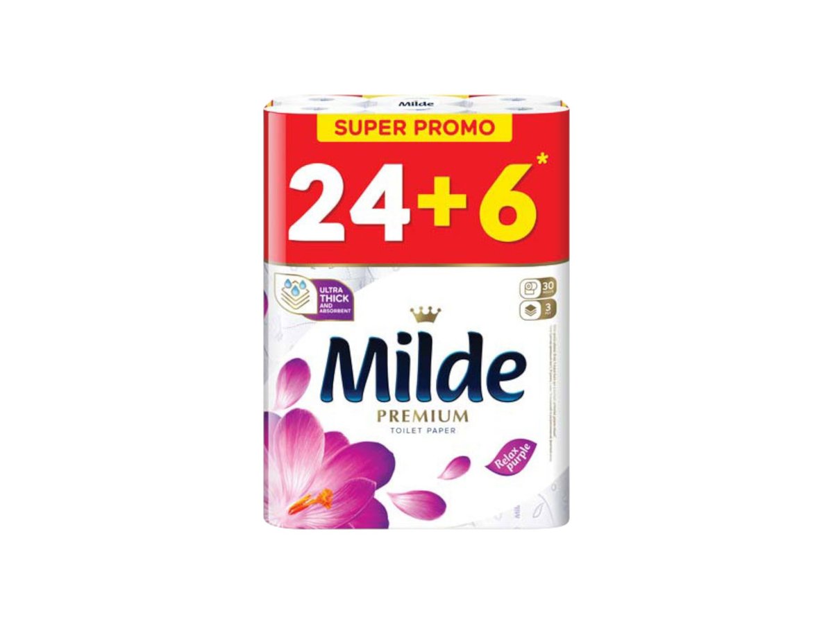 Тх Milde Premium Relax Purple 24+6 Бр 3 Пласта