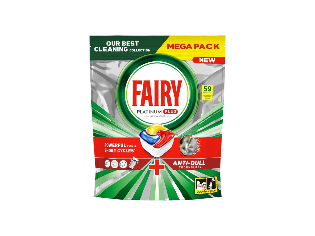 Таблетки За Съдомиялна Fairy Platinum Plus Allin1 59бр