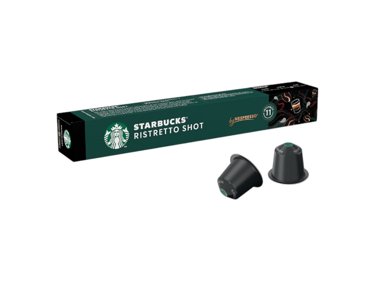Кафе Starbucks Ristretto Shot 10Бр Капсули Nespresso