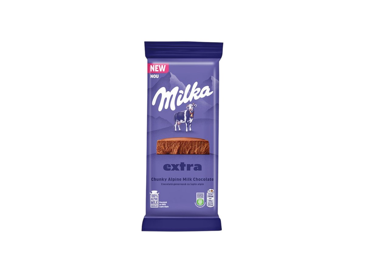 Шоколад Milka Extra Млечен