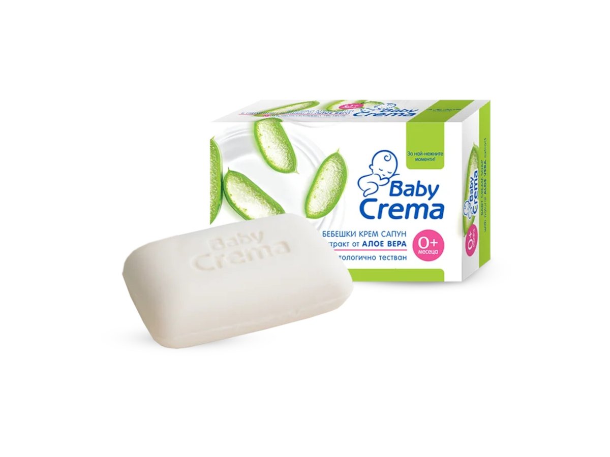 Сапун Бебешки Baby Crema Алое Вера 75гр