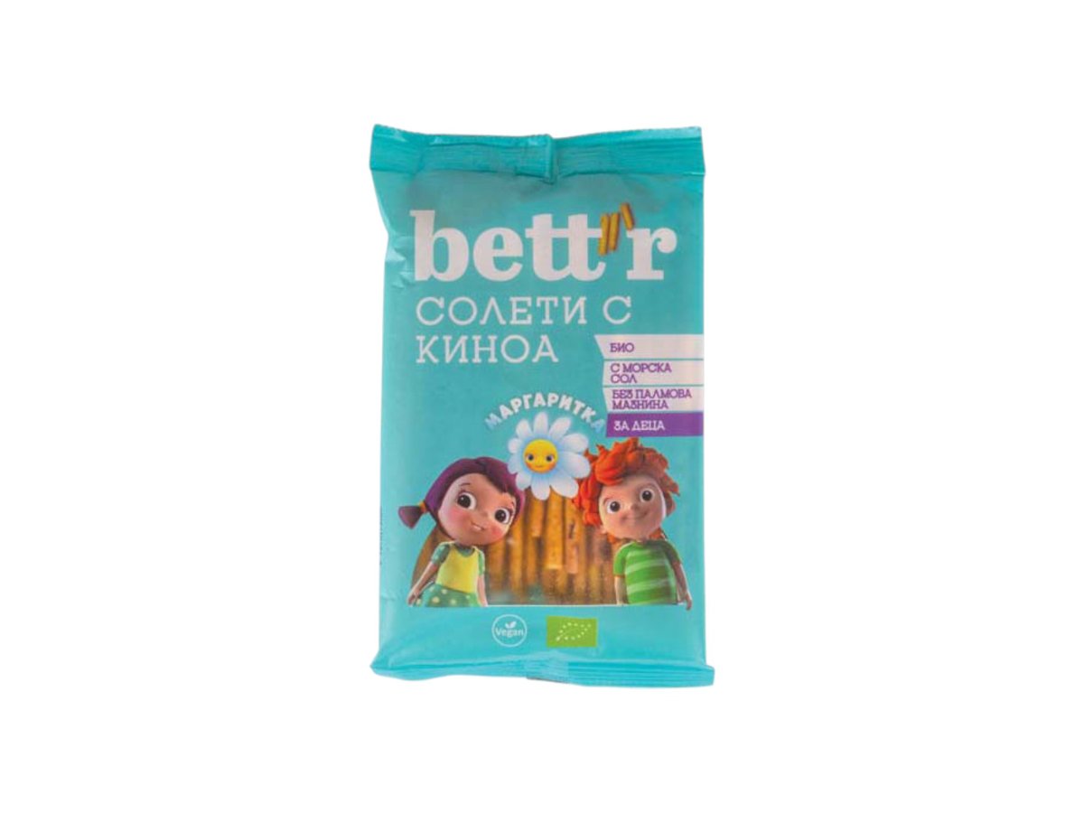 Солети Био Bettr Маргаритка С Киноа 50 Г