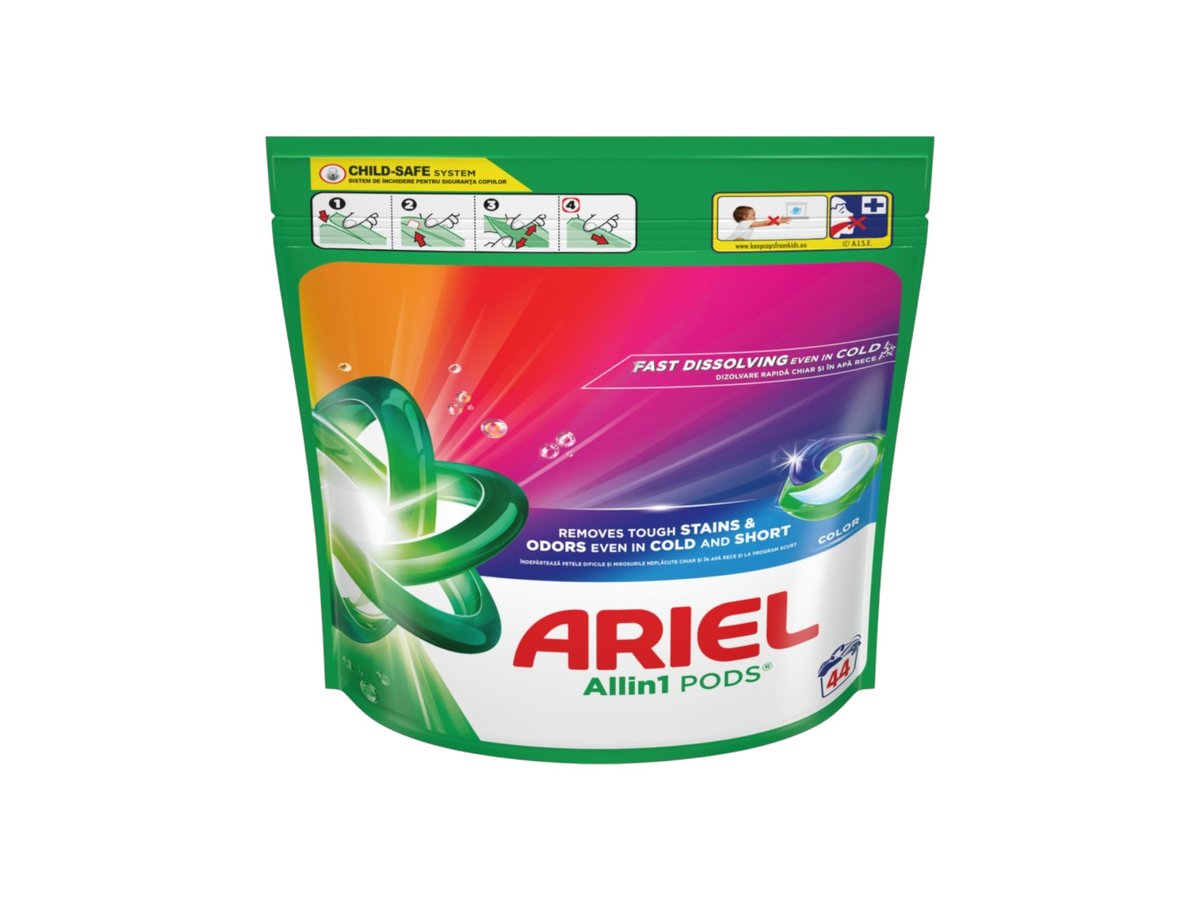 Капсули За Пране Ariel Color 44бр