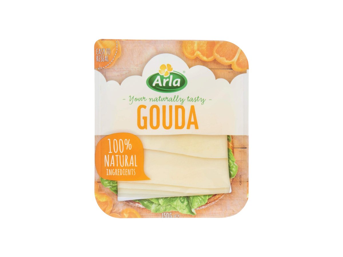 Сирене Гауда Arla Слайс 150гр
