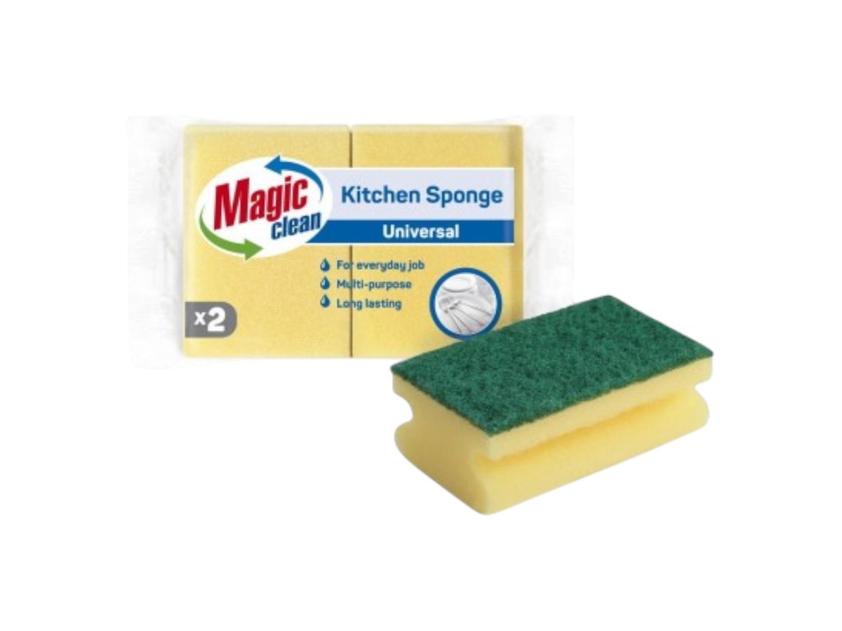 Гъба Домакинска Magic Clean С Канал 2бр