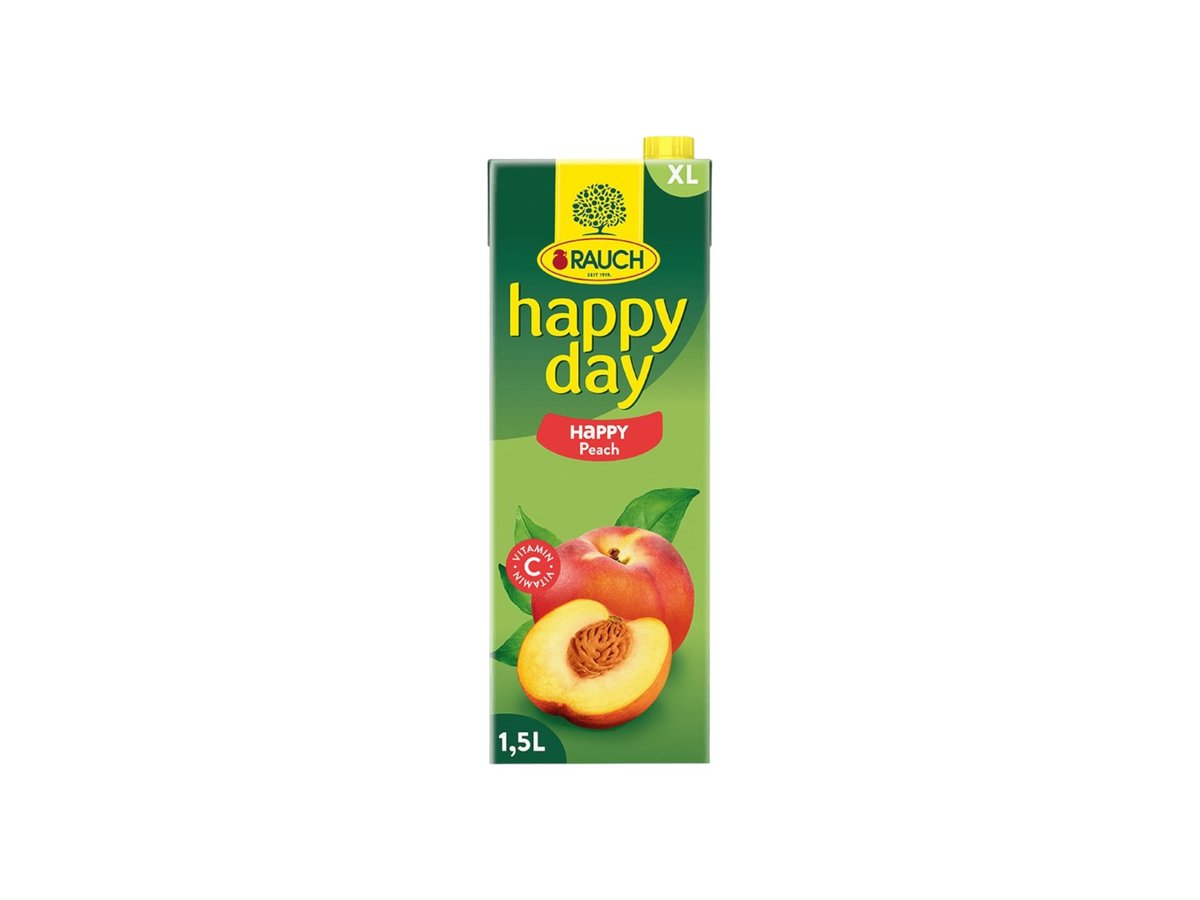 Напитка Плодова Rauch HappyDay Праскова 35% 200мл