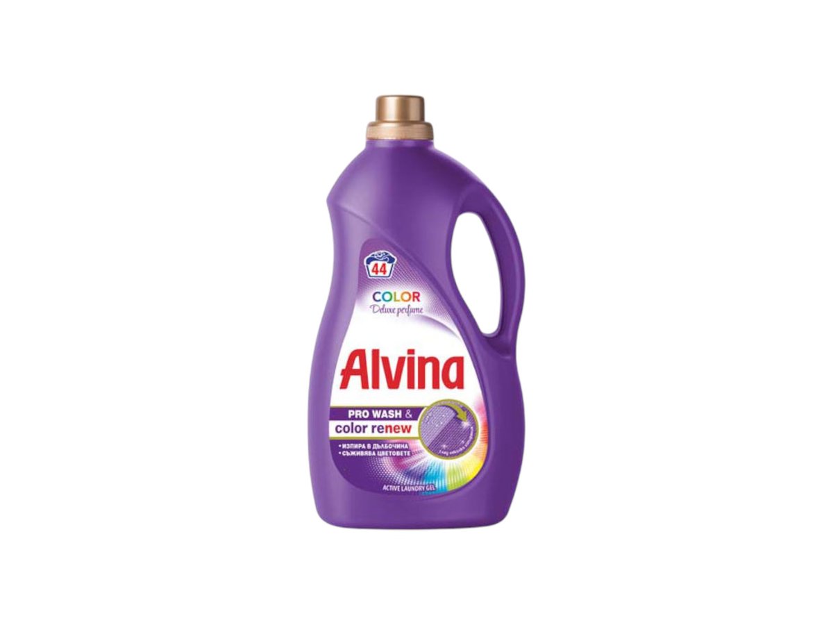Гел За Пране Alvina Deluxe Color 2.2л 40 Пранета