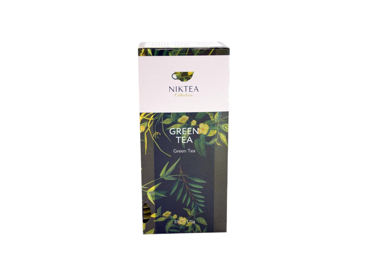 Чай Niktea Зелен 25Брх1, Кутия