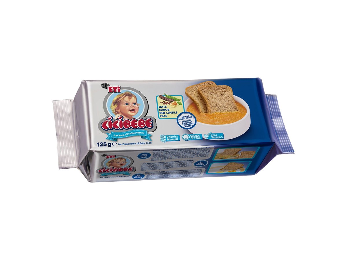 Сухари Eti Чичи Бебе 125гр