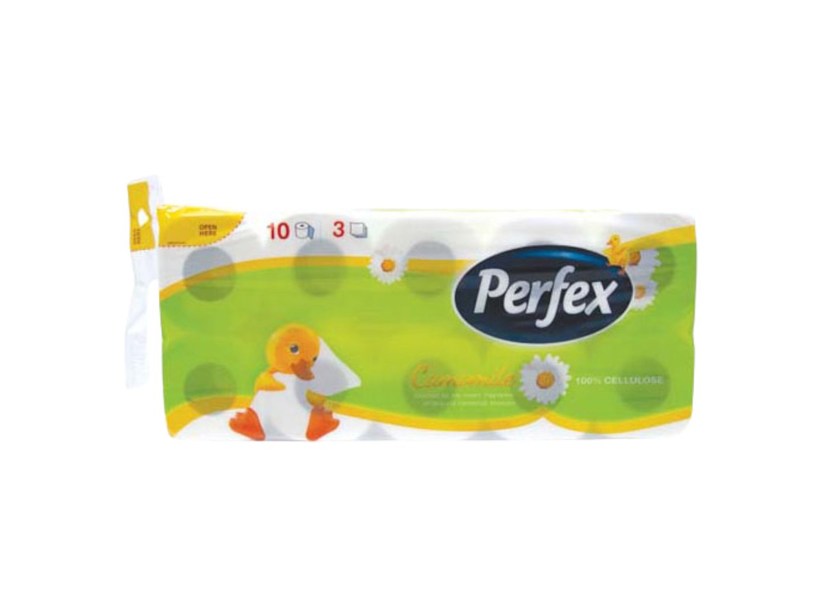 Тх Perfex Лайка Трипластова 10 Бр Пакет Ароматизирана