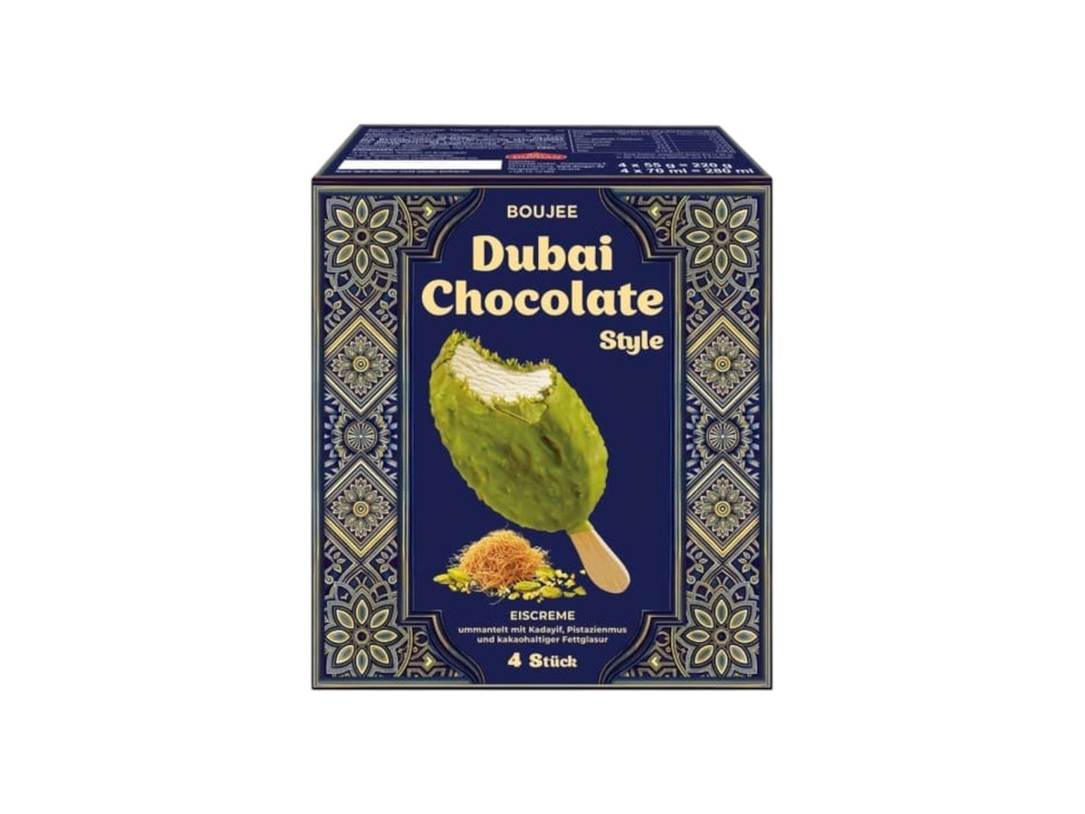 Сладолед Boujee Dubai Chocolate Style 4брх55гр Кутия