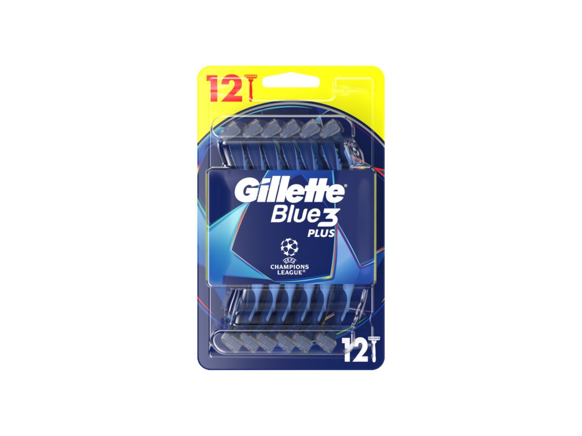 Самобръсначка Gillette Blue 3+ Comfort 12бр Еднократни