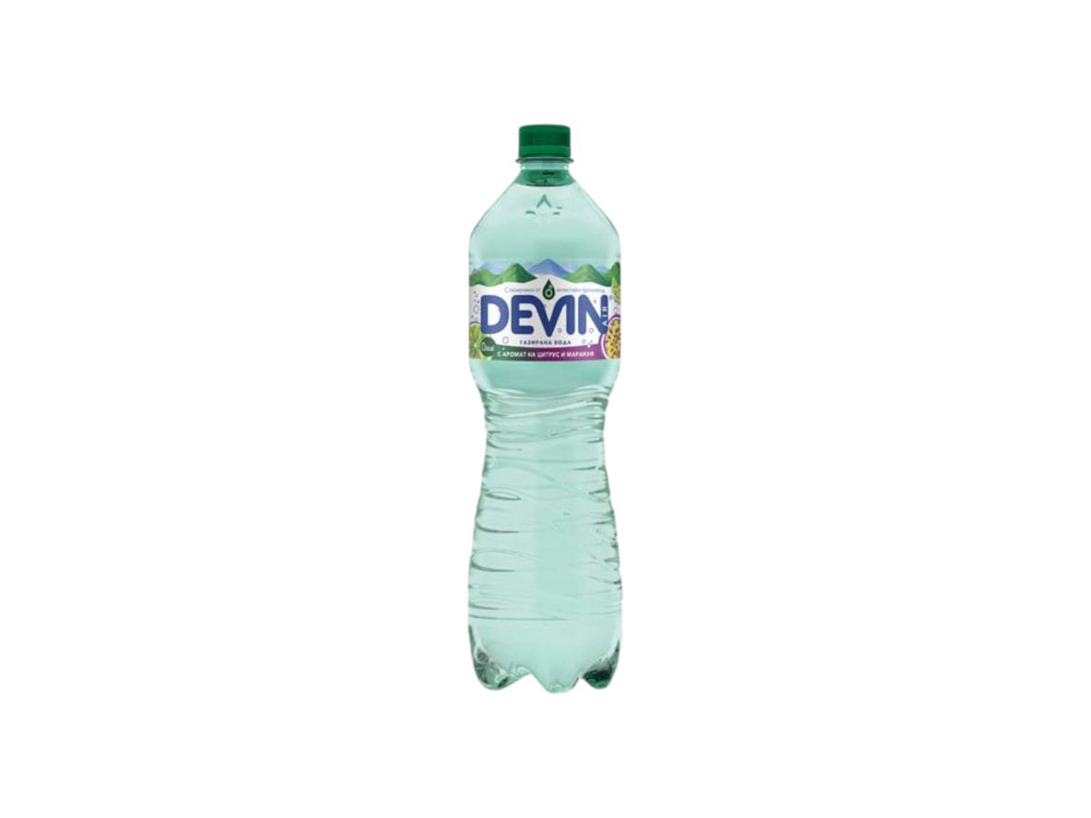 Вода Газирана Цитрус И Маракуя 1.5 Л Devin Air Pet