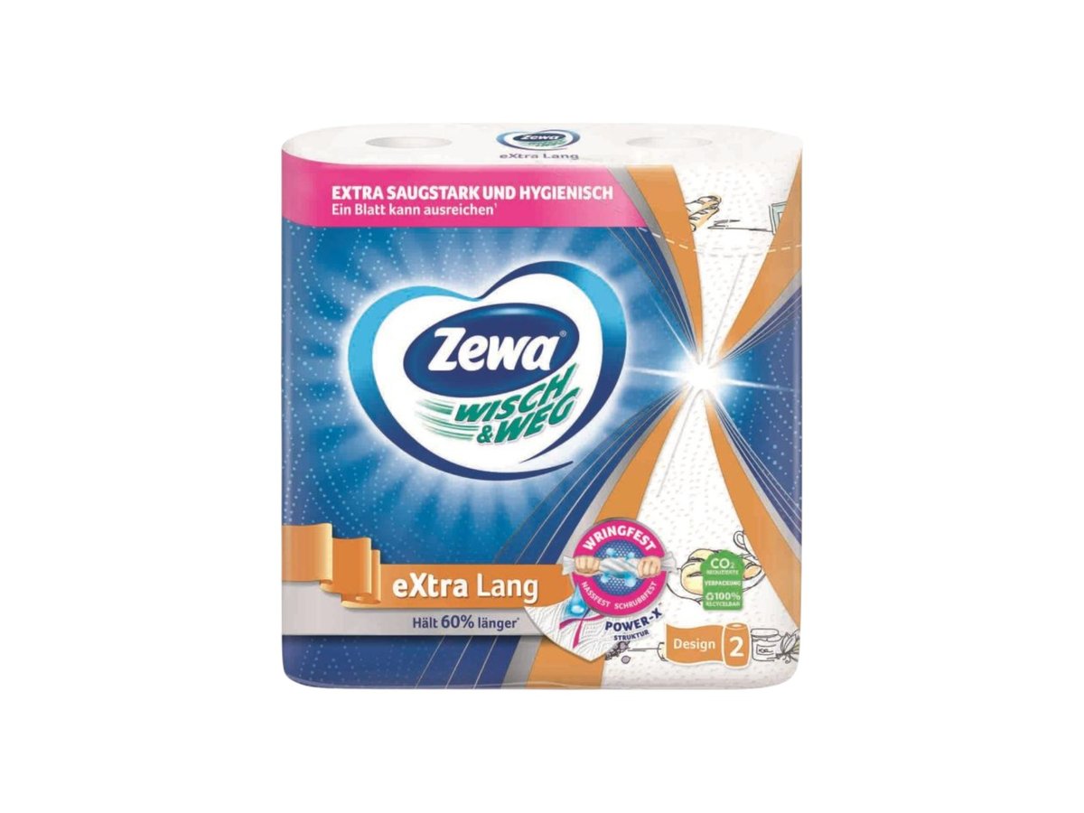 Руло Кухненско Zewa Wisch And Weg Дизайн 2бр Пакет