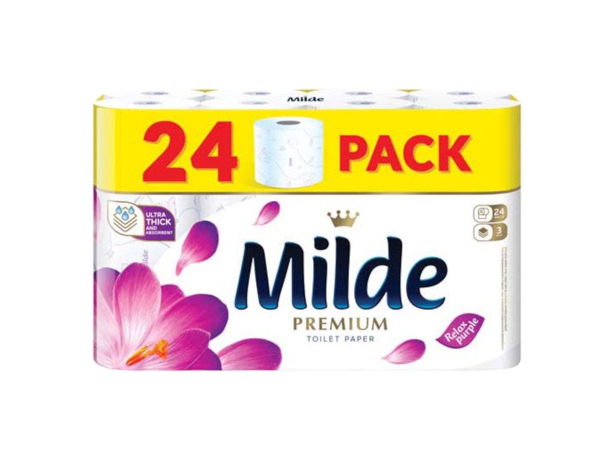 Тх Milde Premium Relax Purple 24 Бр Трипластова Аром.