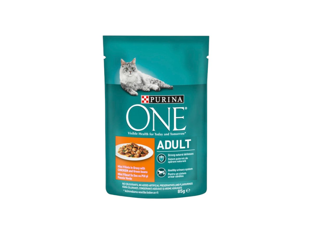 Храна За Котки Purina One Adult Пауч Пиле 85гр
