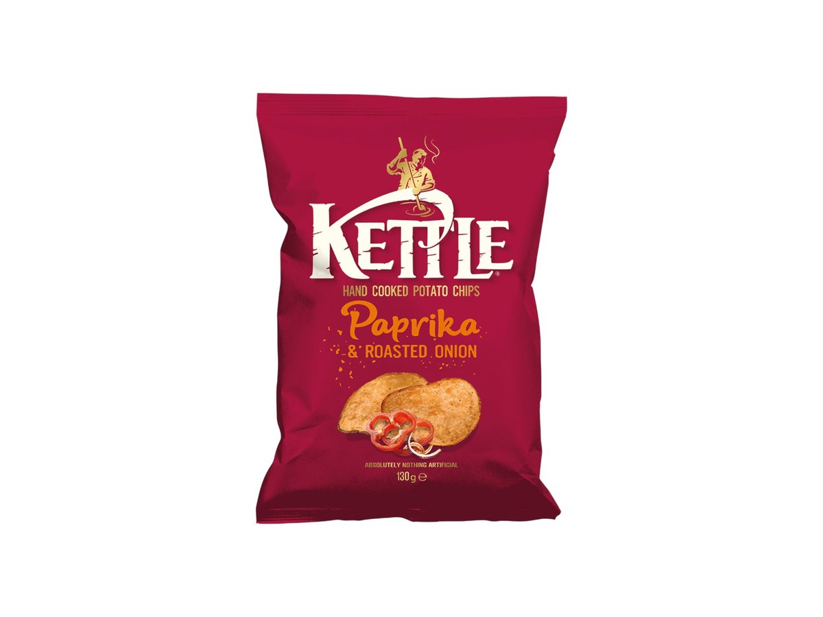 Чипс Kettle Паприка и Лук 130гр